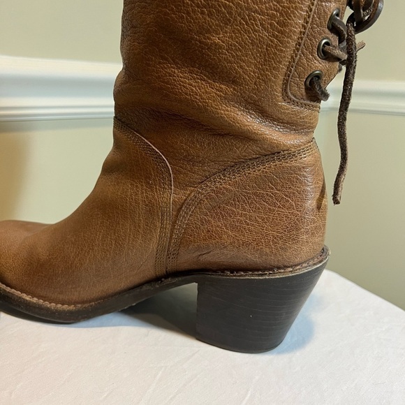 Frye Tan Ankle Boots - Picture 4 of 13